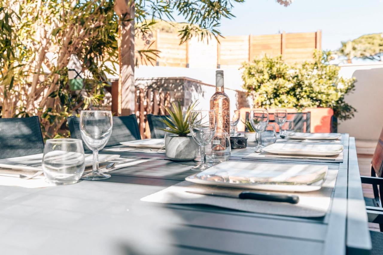 Maison Familiale Avec Piscine Privee, Plage A Pied, Frais Obligatoires A Regler A L'Arrivee, Linge 15E Par Pers & Menage 70E Par Sejour Voir Profil Mandatory Fees In Cash To Be Paid On Arrival Linen 15E Per Person 70E Housekeeping Per Stay Sainte-Maxime Exterior foto